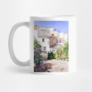 Calle de Ragol - A street in Ragol Mug